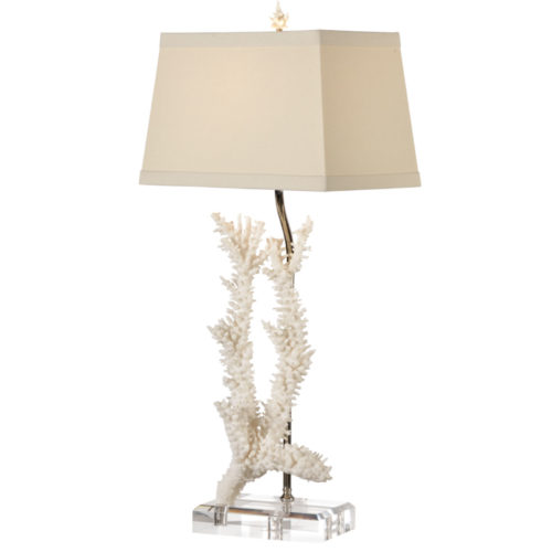 white coral lamp