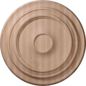 traditional wood ceiling medallion