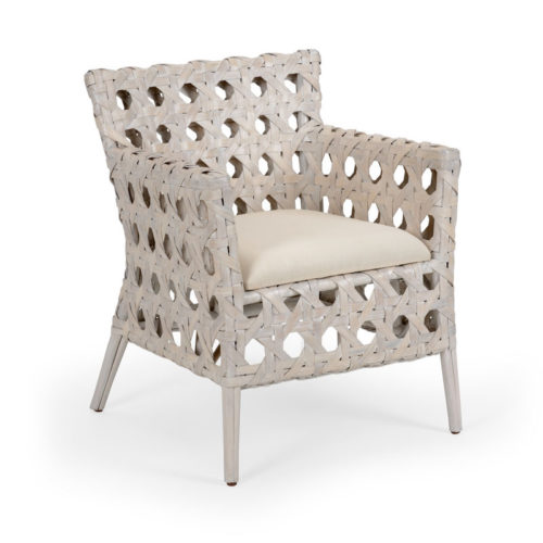 White Rattan Chair