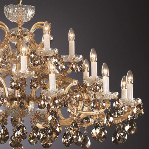 Maria Theresa Bohemian crystal chandeliers