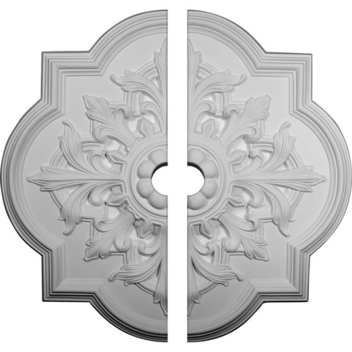two piece Wellford Ceiling Medallion.