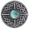 Celtic Knobs with Green Aventurine