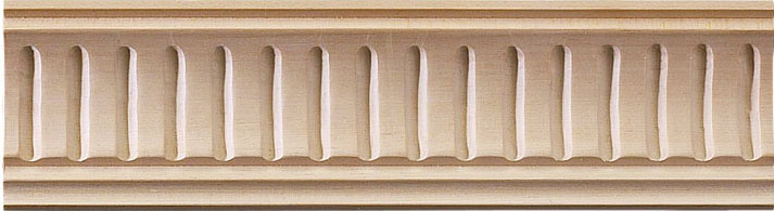 Lowell Carved Crown Molding (small) - cherry wood