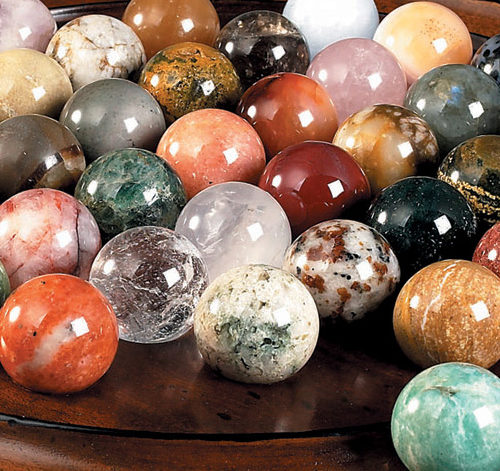 Semi-Precious Stone Spheres