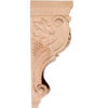 Sonoma wood corbels are carved in a deep relief with grape motif. On the sides corbels have leaf and scrolls design