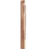 Corner posts are hand-carved from premium selected hardwoods