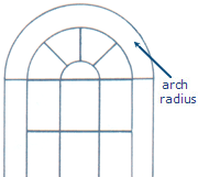 arch flexible molding