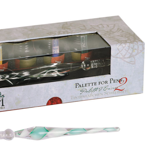 This beautiful calligraphy writing set is a perfect gift for a calligraphy enthusiast, or to add a romantic touch to your home office decor;