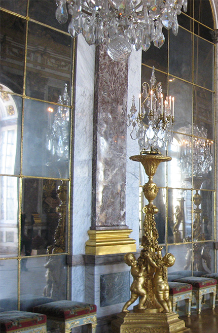 Mirrors Gallery in Versailles