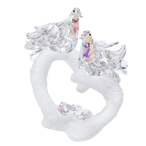 Limited Edition: Eternal Love Dove's crystal pair