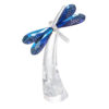 Limited Edition: Crystal Dragonfly on stand